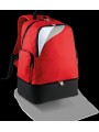 PROACT Sac à dos multisports fond rigide - 39L rouge/blanc/gris clair personnalisable