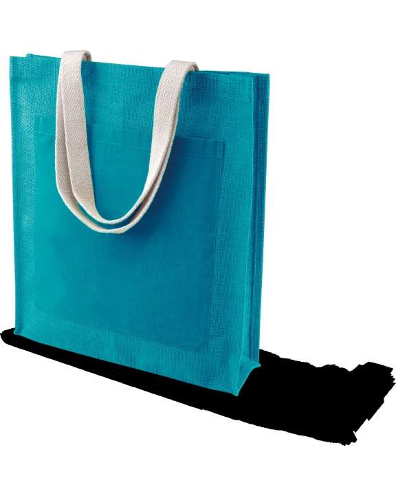 Tote bag KIMOOD Jute Shopper voor bedrukking &amp; borduring