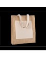 Tote bag KIMOOD Jute Shopper voor bedrukking &amp; borduring