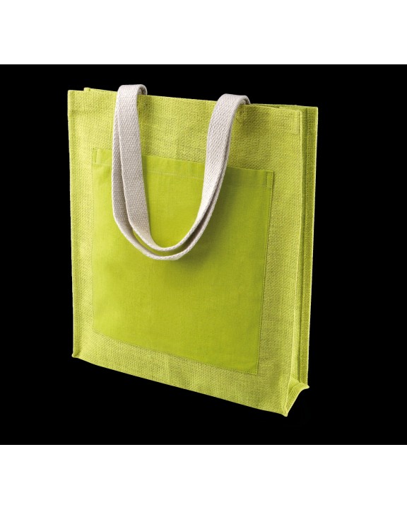 Tote bag KIMOOD Jute Shopper voor bedrukking &amp; borduring