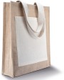 Tote bag KIMOOD Jute Shopper voor bedrukking &amp; borduring