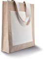 Tote bags à personnaliser KIMOOD Sac shopping toile de jute 