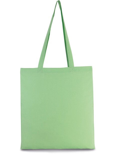 KIMOOD Sac shopping avec longues anses pistachio green personnalisable