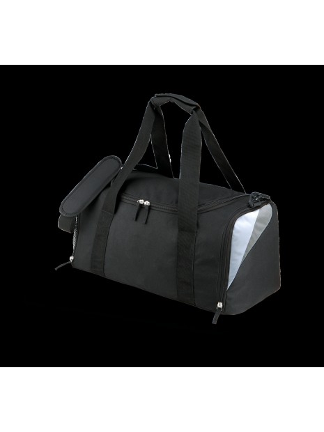 PROACT Sac de sport - 54 litres noir/blanc/gris clair personnalisable