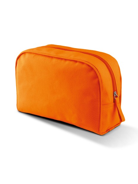 KIMOOD Trousse de toilette crush orange personnalisable
