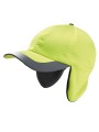 WK. DESIGNED TO WORK Casquette hiver fluorescente - 6 panneaux fluorescent yellow personnalisable
