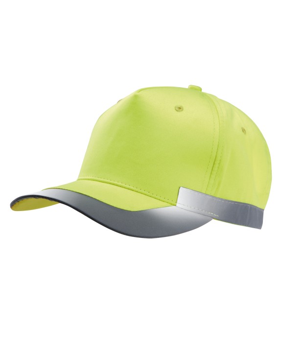 WK. DESIGNED TO WORK Fluoreszierende- 5-Panel-Kappe Kappe personalisierbar