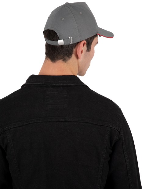 Casquettes à personnaliser K-UP Casquette avec sandwich contrasté - 5 panneaux 