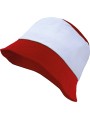 K-UP Bob rouge/blanc personnalisable