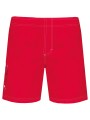 PROACT Short de bain rouge personnalisable