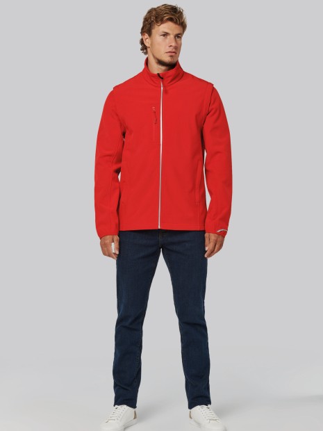 Softshells à personnaliser PROACT Veste softshell sport manches amovibles unisexe 