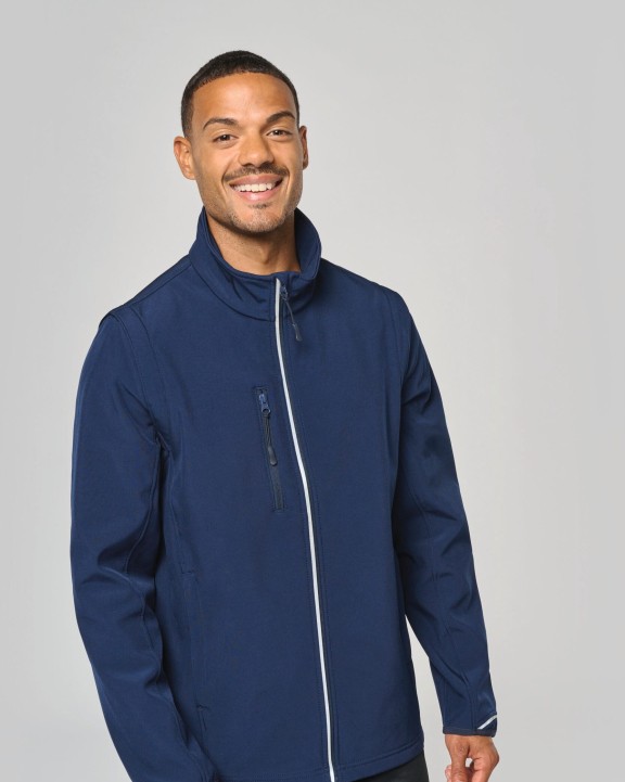 PROACT Softshelljacke mit abnehmbaren Ärmeln Softshell personalisierbar