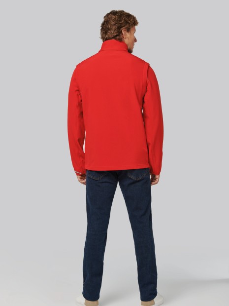 Softshells à personnaliser PROACT Veste softshell sport manches amovibles unisexe 