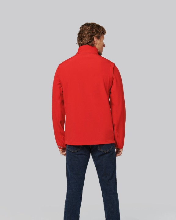 PROACT Softshelljacke mit abnehmbaren Ärmeln Softshell personalisierbar