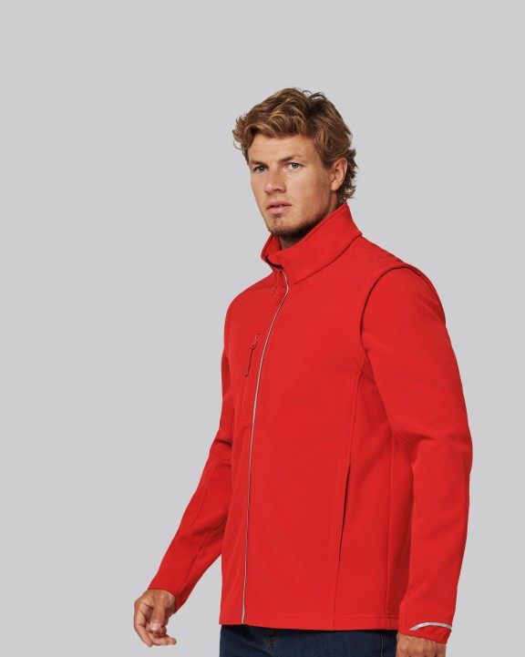 PROACT Softshelljacke mit abnehmbaren Ärmeln Softshell personalisierbar