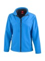 RESULT Veste softshell femme azur personnalisable