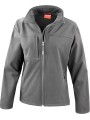RESULT Veste softshell femme gris personnalisable
