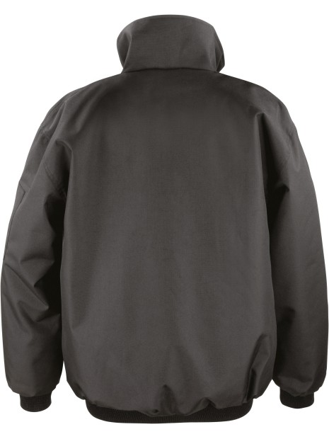 RESULT Veste Pilote Sabre noir personnalisable