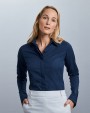 Hemd RUSSELL Ladies' Long Sleeve Ultimate Stretch voor bedrukking &amp; borduring