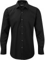 RUSSELL Chemise homme manches longues Ultimate stretch noir personnalisable