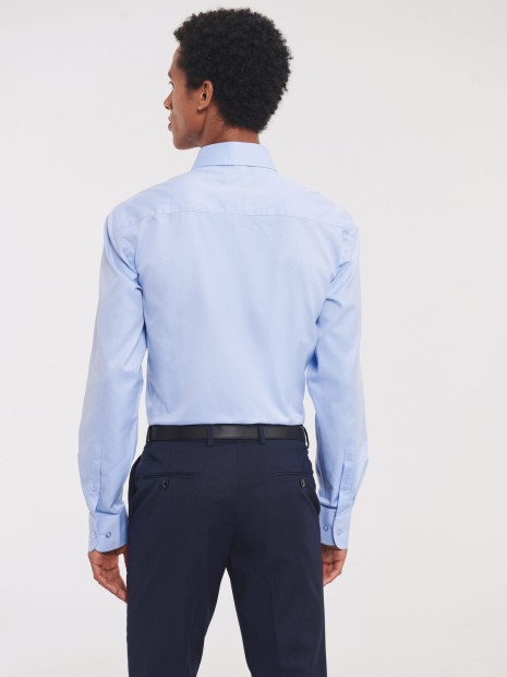 Chemises à personnaliser RUSSELL Chemise homme manche longues à chevrons 