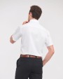 RUSSELL Men''s Short Sleeve Herringbone Shirt Hemd personalisierbar