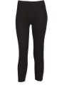 SKINNIFIT Legging 3/4 femme noir personnalisable