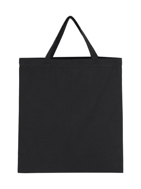 BAGS BY JASSZ Canvas Tote SH noir personnalisable