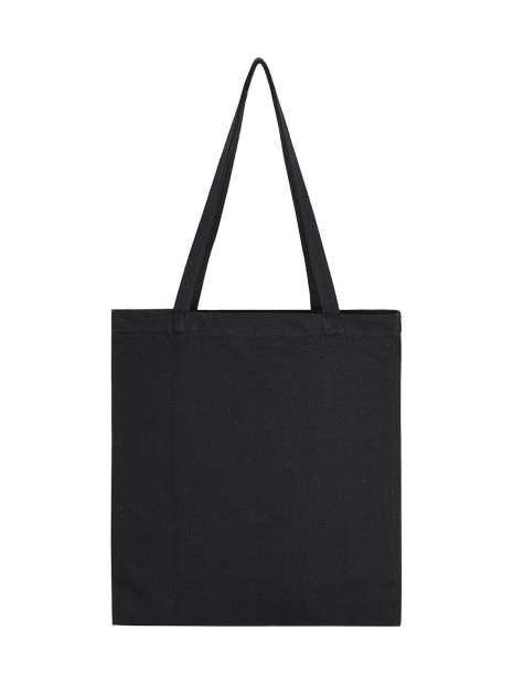 BAGS BY JASSZ Canvas Tote LH noir personnalisable