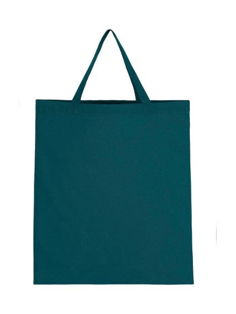 BAGS BY JASSZ Cotton Shopper SH pétrole personnalisable