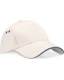 Casquette personnalisable BEECHFIELD Casquette homme Ultimate à 5 panneaux sandwich contrasté