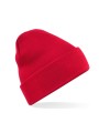 BEECHFIELD JUNIOR ORIGINAL CUFFED BEANIE rouge classique personnalisable