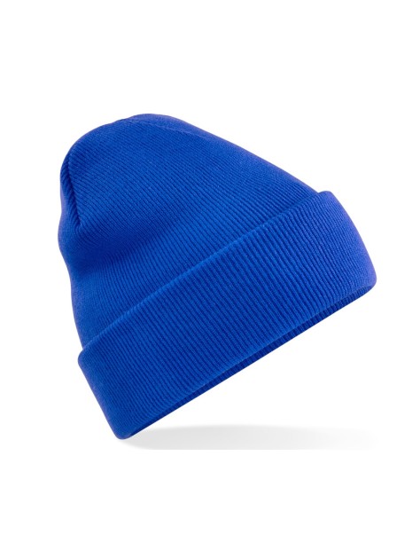 BEECHFIELD JUNIOR ORIGINAL CUFFED BEANIE bright royal personnalisable
