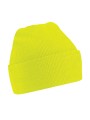 BEECHFIELD JUNIOR ORIGINAL CUFFED BEANIE fluo yellow personnalisable