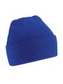 BEECHFIELD JUNIOR ORIGINAL CUFFED BEANIE bleu royal personnalisable