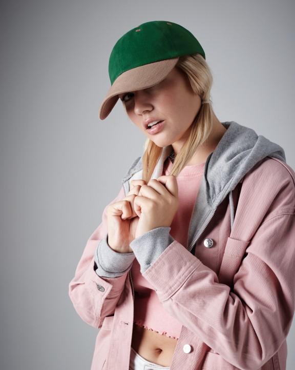 BEECHFIELD Pitching-Cap, gebürstete Baumwolle Kappe personalisierbar