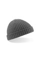 BEECHFIELD TRAWLER BEANIE gris fumé personnalisable