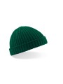 BEECHFIELD TRAWLER BEANIE vert bouteille personnalisable