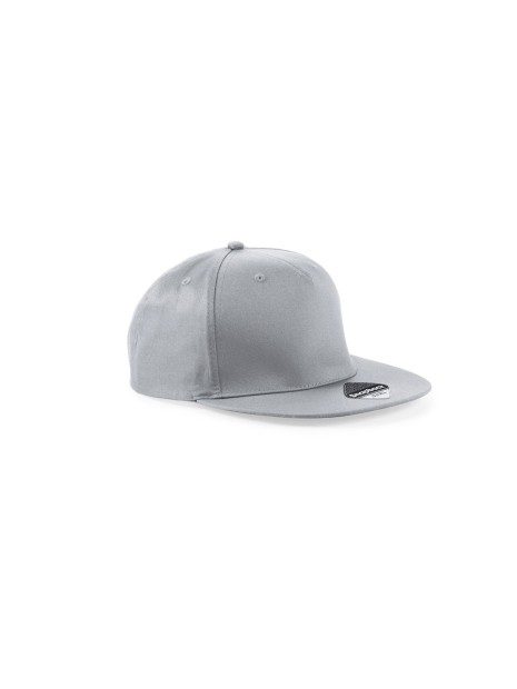 BEECHFIELD Casquette Rapper 5 panneaux gris clair personnalisable