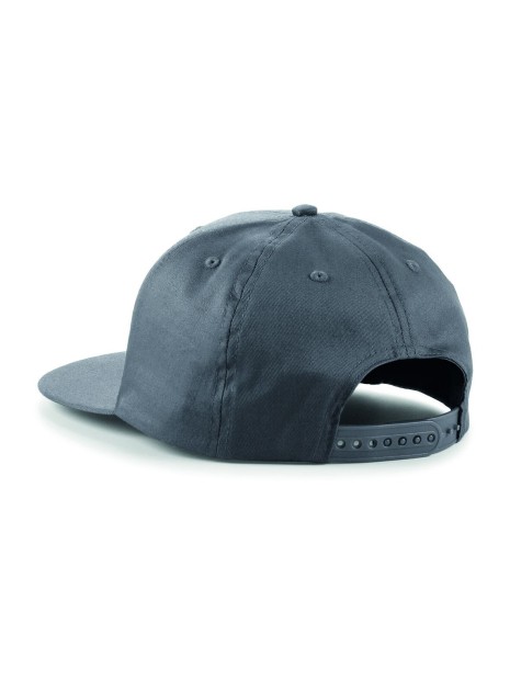 BEECHFIELD Casquette Rapper 5 panneaux gris graphite personnalisable