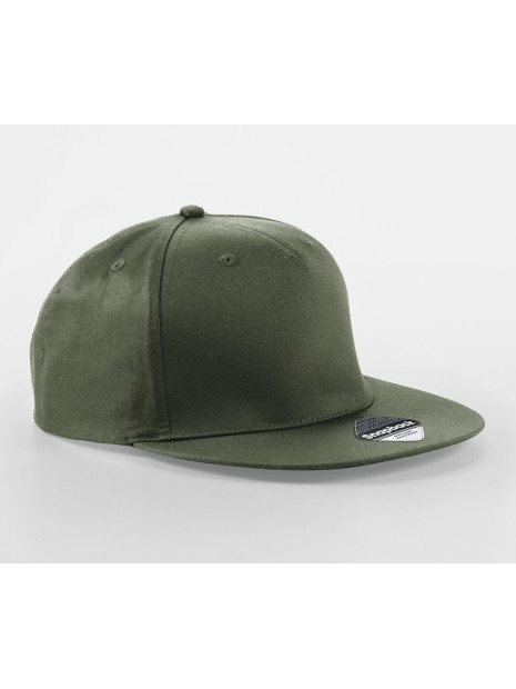 BEECHFIELD Casquette Rapper 5 panneaux vert olive personnalisable