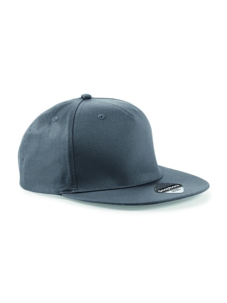 BEECHFIELD Casquette Rapper 5 panneaux gris graphite personnalisable