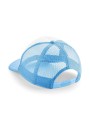 BEECHFIELD JUNIOR VINTAGE SNAPBACK TRUCKER sky/blanc personnalisable