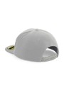 BEECHFIELD ORIGINAL FLAT PEAK SNAPBACK Grey/Grey personnalisable
