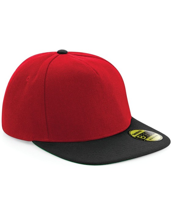 Casquette personnalisable BEECHFIELD ORIGINAL FLAT PEAK SNAPBACK