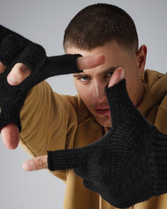 BEECHFIELD FINGERLESS GLOVES Mütze, Schal & Handschuh personalisierbar