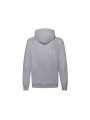 FOL LIGHTWEIGHT HOODED SWEAT heather grey personnalisable