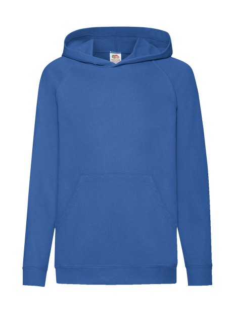 FOL Kids Lightweight Hooded Sweat bleu royal personnalisable