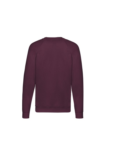 FOL LIGHTWEIGHT RAGLAN SWEAT bordeaux personnalisable