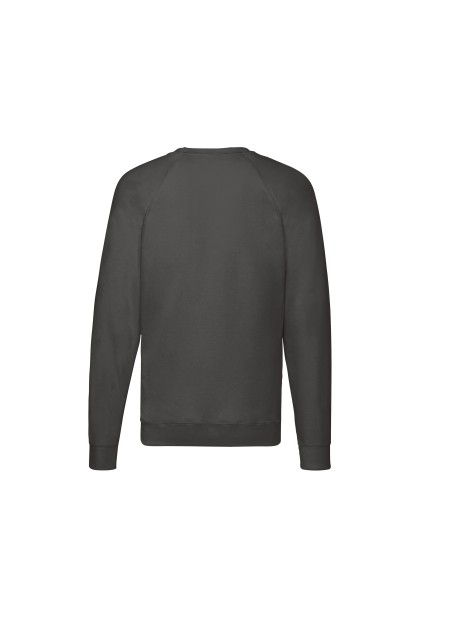 FOL LIGHTWEIGHT RAGLAN SWEAT graphite clair personnalisable
